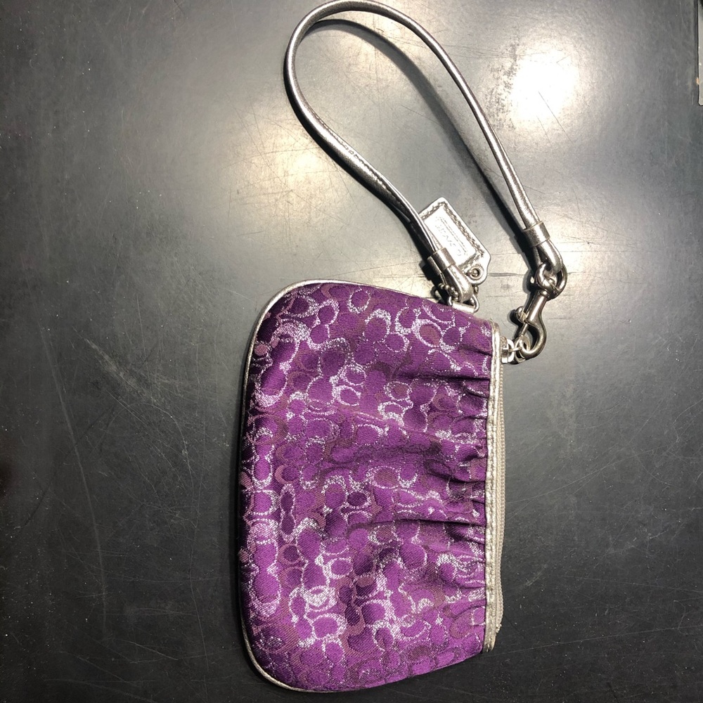 Coach wristlet
